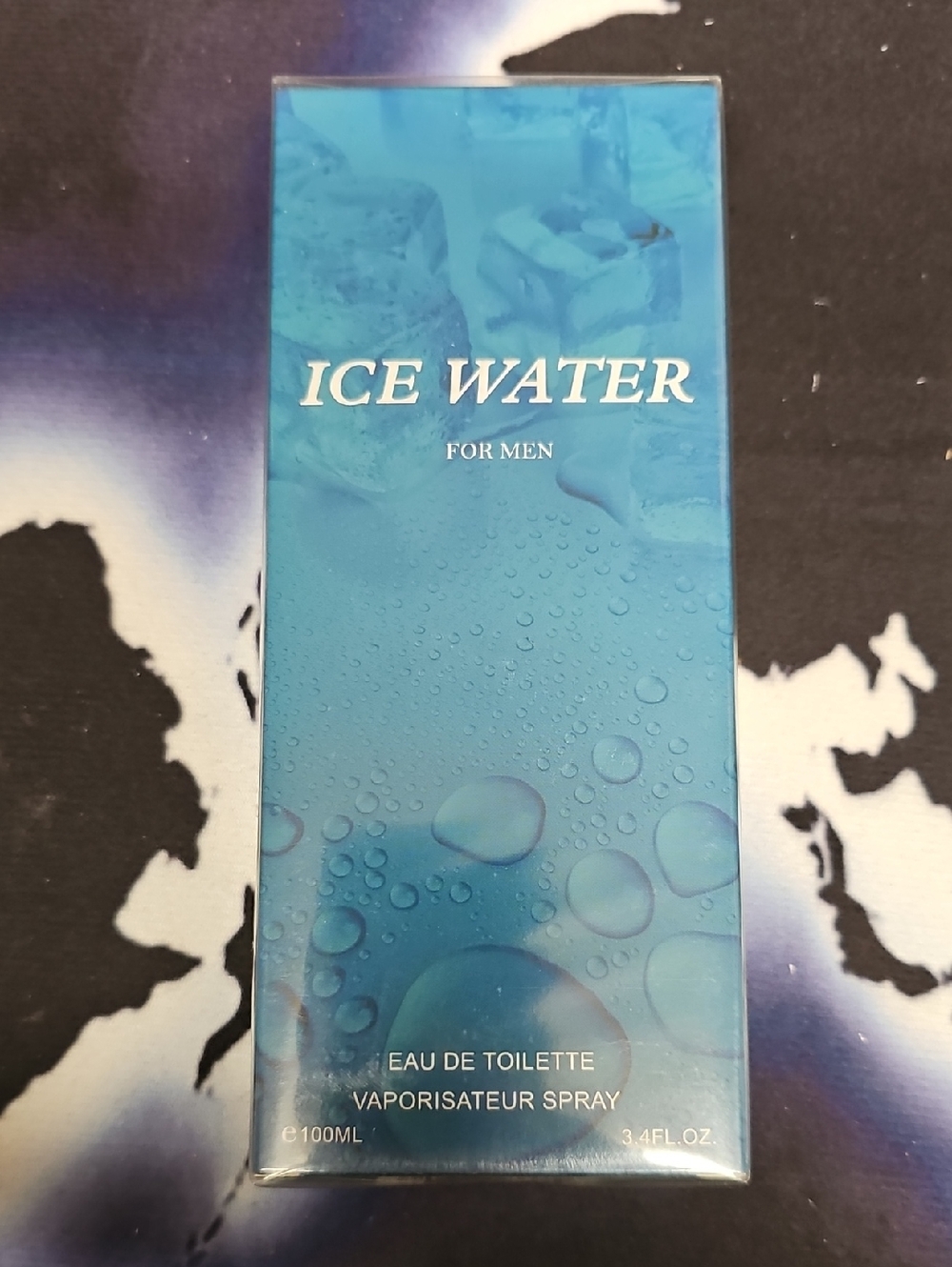 Ice Water For Men Cologne 3.4oz EDT Spray – Fresh Cool Water Inspired Scent New